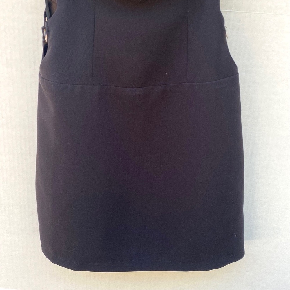 Princess Polly Womens Size 4 strapless black Tyla mini dress cutout sides - Picture 8 of 9
